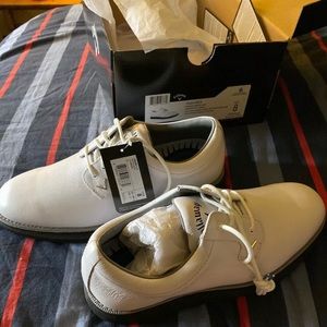 Callaway Swami 2.0 Spikeless Golf Shoes White/Blue